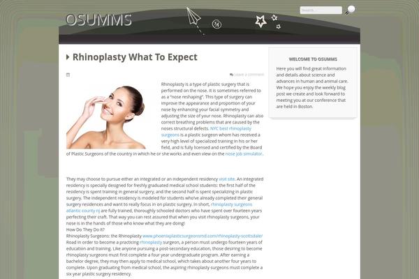 osuums.com site used Personal Portfolio