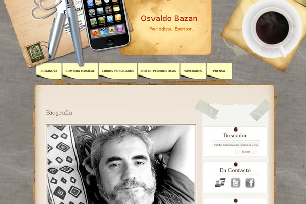 Desk Mess Mirrored theme site design template sample