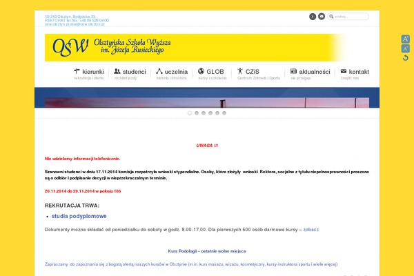 osw.olsztyn.pl site used Brightside