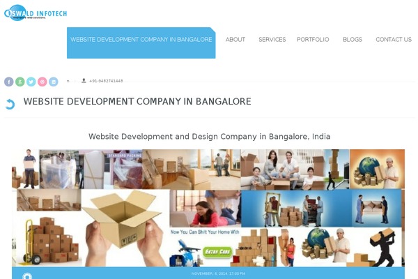 Site using Crumina_slider plugin