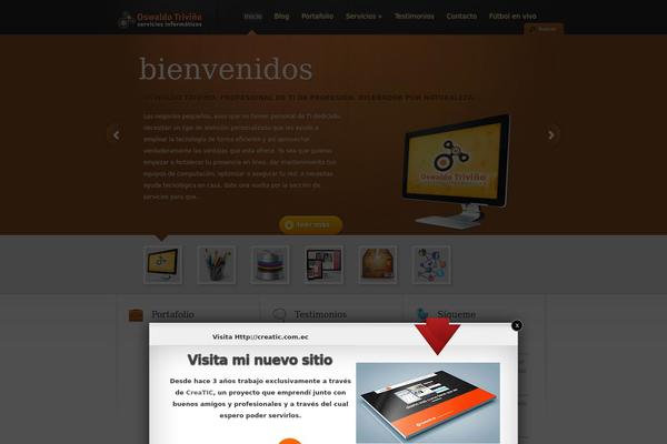 TheCorporation theme site design template sample