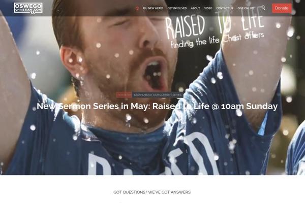 oswegochristian.com site used Church and Event