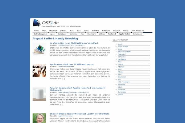 Site using AppStore Links plugin