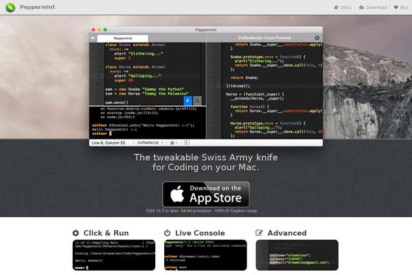 osxpeppermint.com site used Osxpeppermint