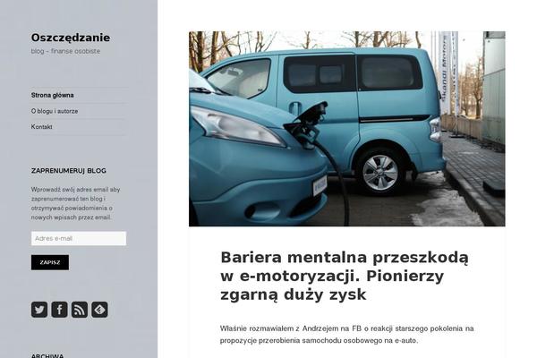 oszczedzanie.info.pl site used Polite Blog