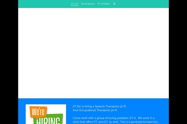 X Child theme site design template sample