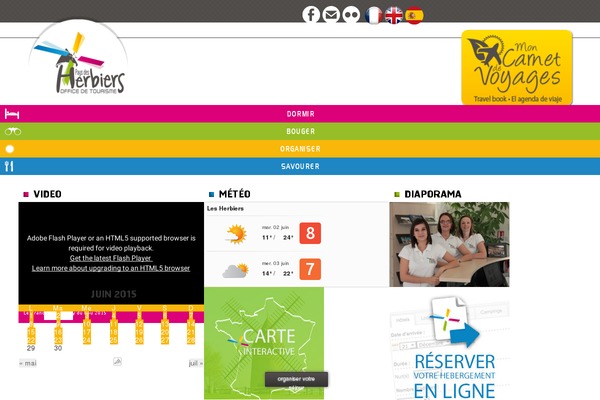 Site using Event Calendar 3 for PHP 5.3 plugin
