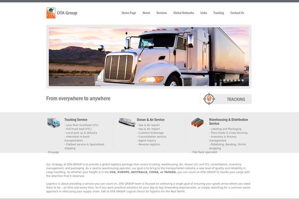 Vulcan theme site design template sample