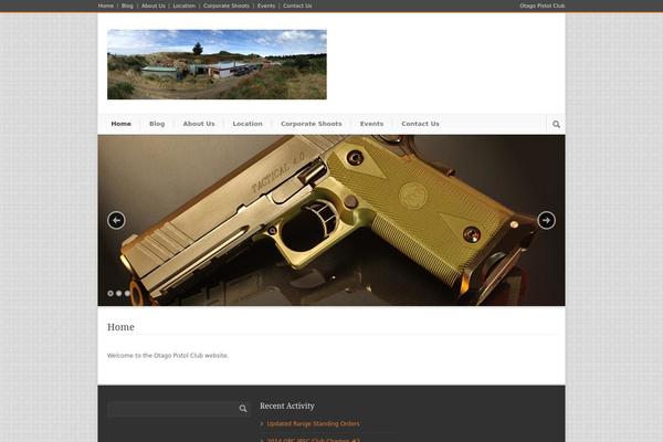 Modernize theme site design template sample