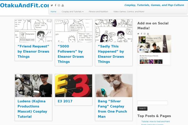 Customizr theme site design template sample
