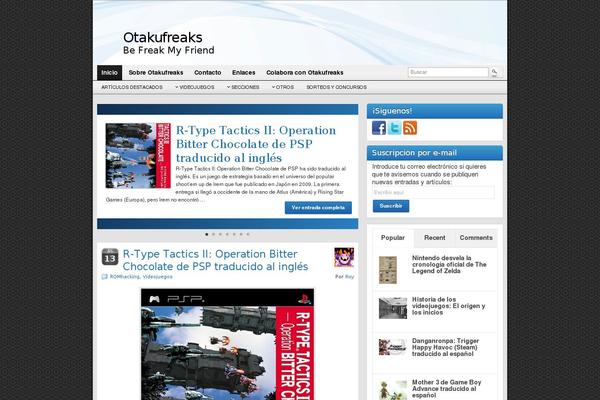 Site using WP Tab Widget plugin
