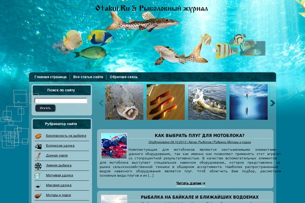 Bluelight theme site design template sample
