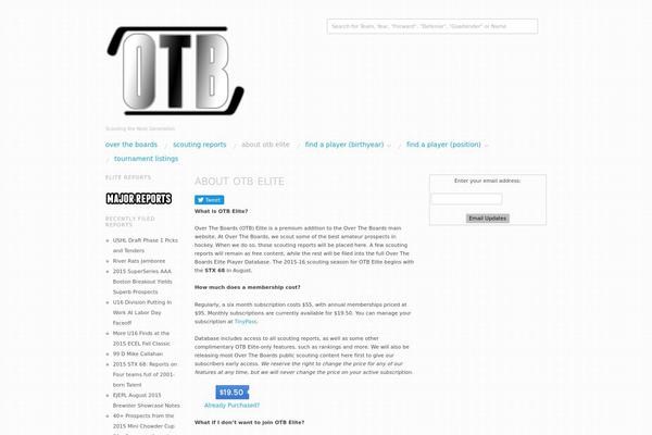 Oxygen theme site design template sample