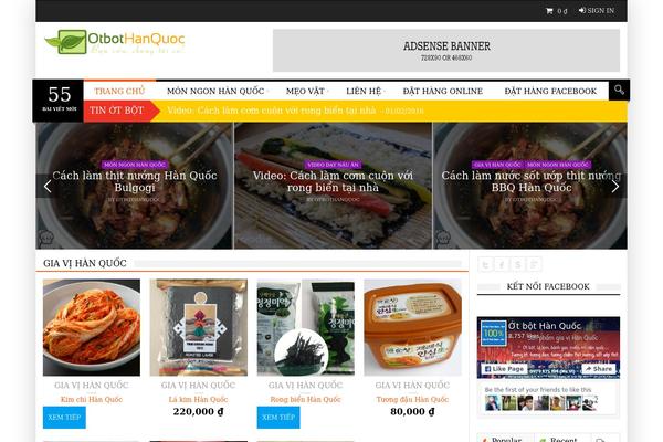 Site using Awesome Weather Widget plugin