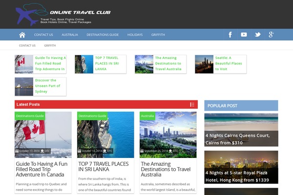 ProMax theme site design template sample