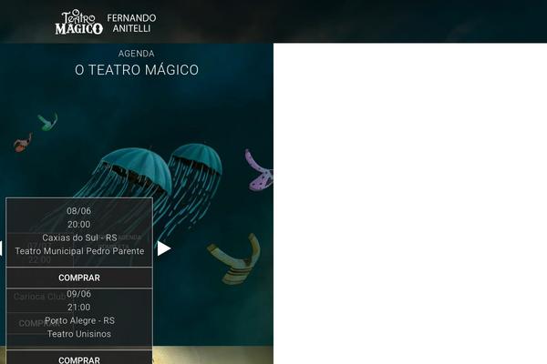 teatro theme websites examples