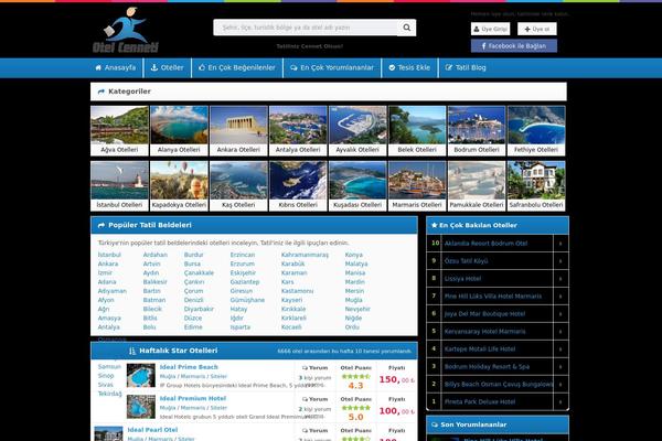 Wpclassifieds theme site design template sample