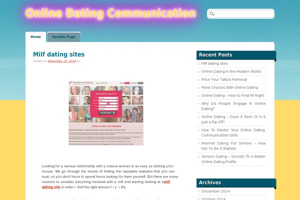 Citizen Journal theme site design template sample