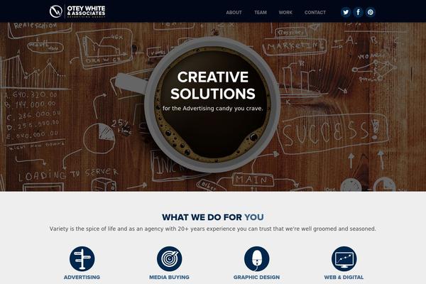 HTML5 Blank theme site design template sample