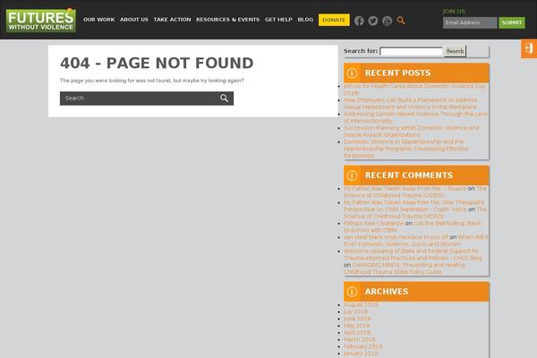 Site using Slide-in plugin