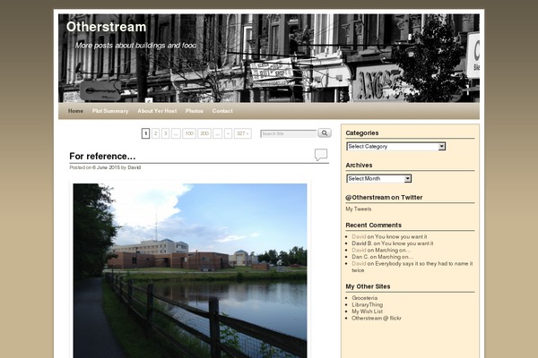 Site using Flickr Gallery plugin