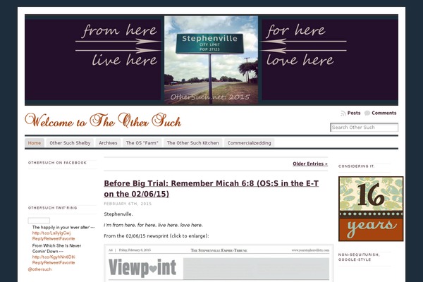 Site using Instagram for WordPress plugin