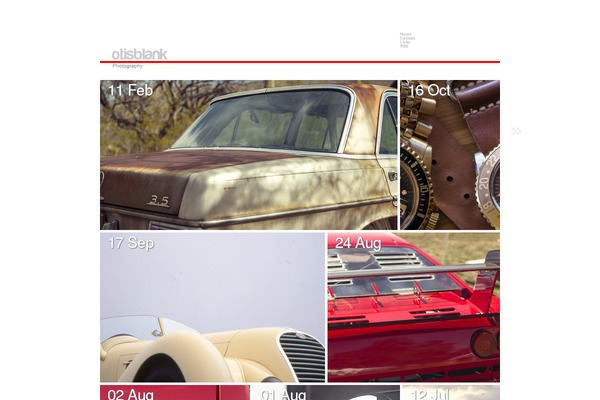 AutoFocus theme site design template sample