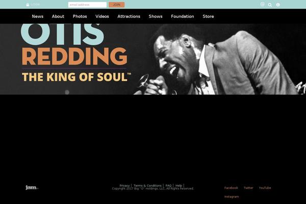 otisredding.com site used Otisreading