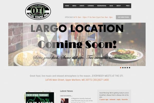Feast theme site design template sample