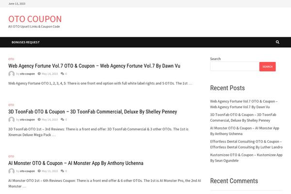 Schema Lite theme site design template sample