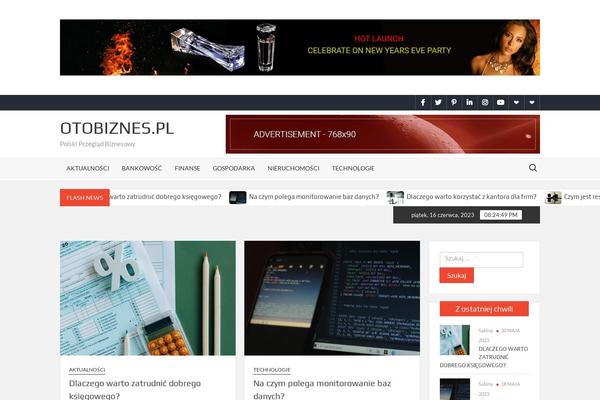 TimesNews theme site design template sample