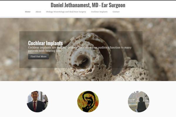 Customizr theme site design template sample