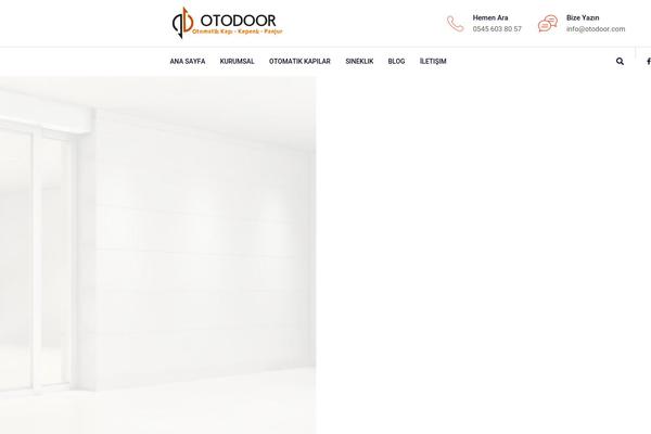 Industro theme site design template sample