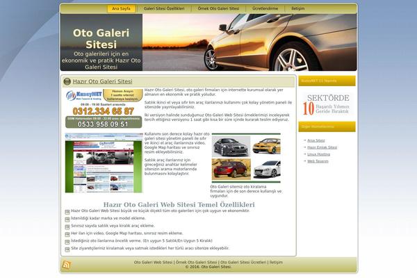 otogalerisitesi.com site used Otogaleri2