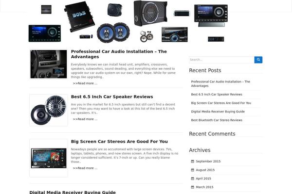 Arwana theme site design template sample