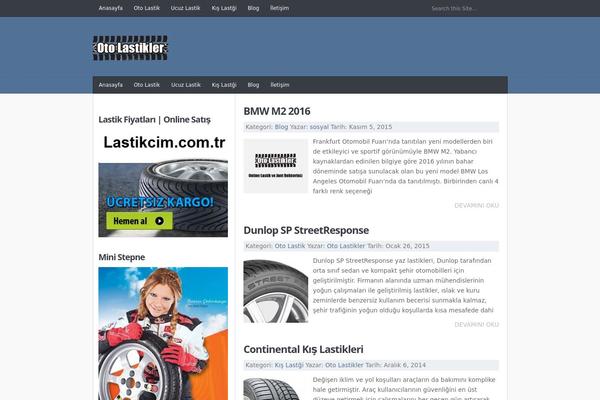 JustBlue theme site design template sample