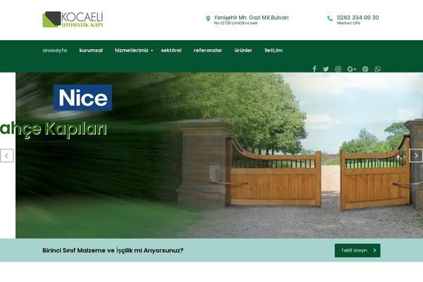 Tema theme site design template sample