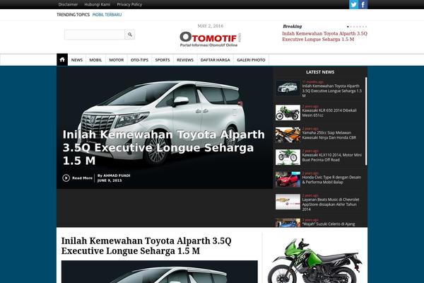 EnterNews theme site design template sample