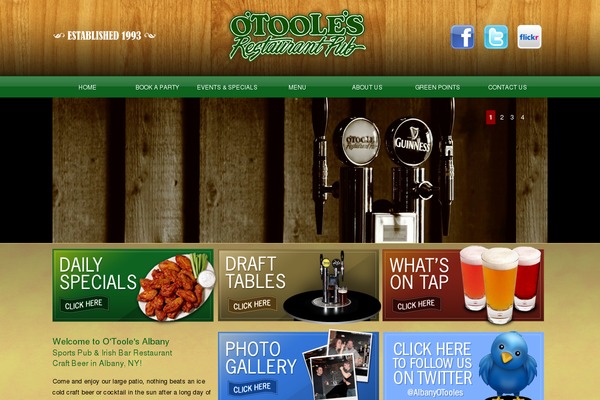 The7 Child theme site design template sample