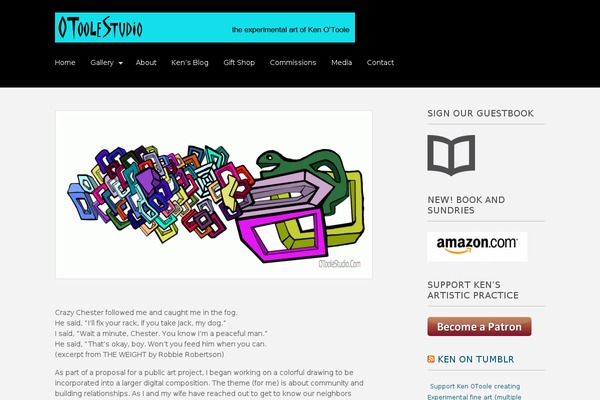 Site using Dynamic Content Gallery plugin