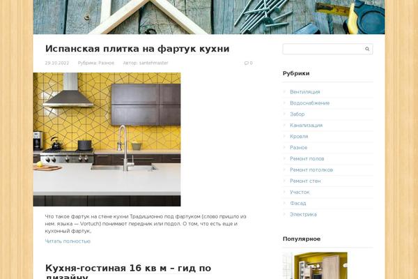 Site using FitVids for WordPress plugin