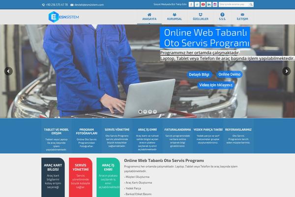 Safirkurumsal theme site design template sample