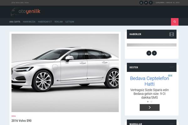 otoyenilik.com site used Otoyenilikv2016
