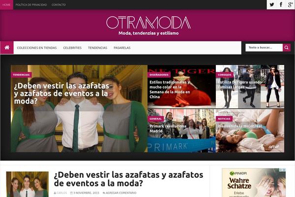 Tech theme site design template sample