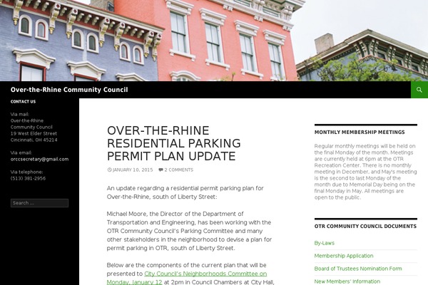 otrcommunitycouncil.org site used Otrcc