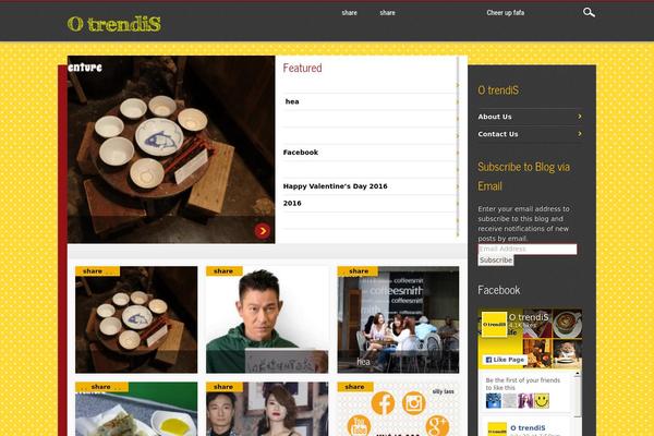 otrendis.com site used Noteworthy