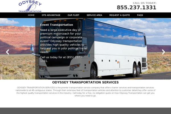 otsbuscharter.com site used Theme-ots