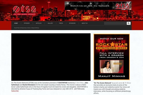 Site using WP Post Navigation plugin