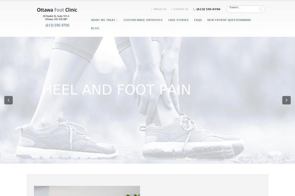 Porto theme site design template sample