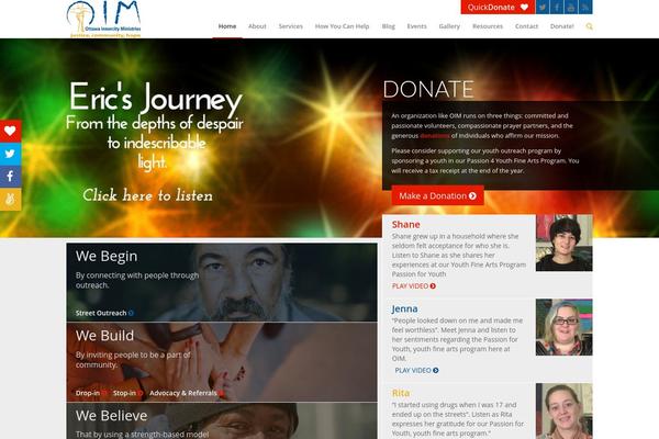 ottawainnercityministries.ca site used Enfold